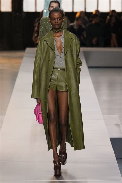 gucci winterjas groen|De Gucci herfst/winter 2024.